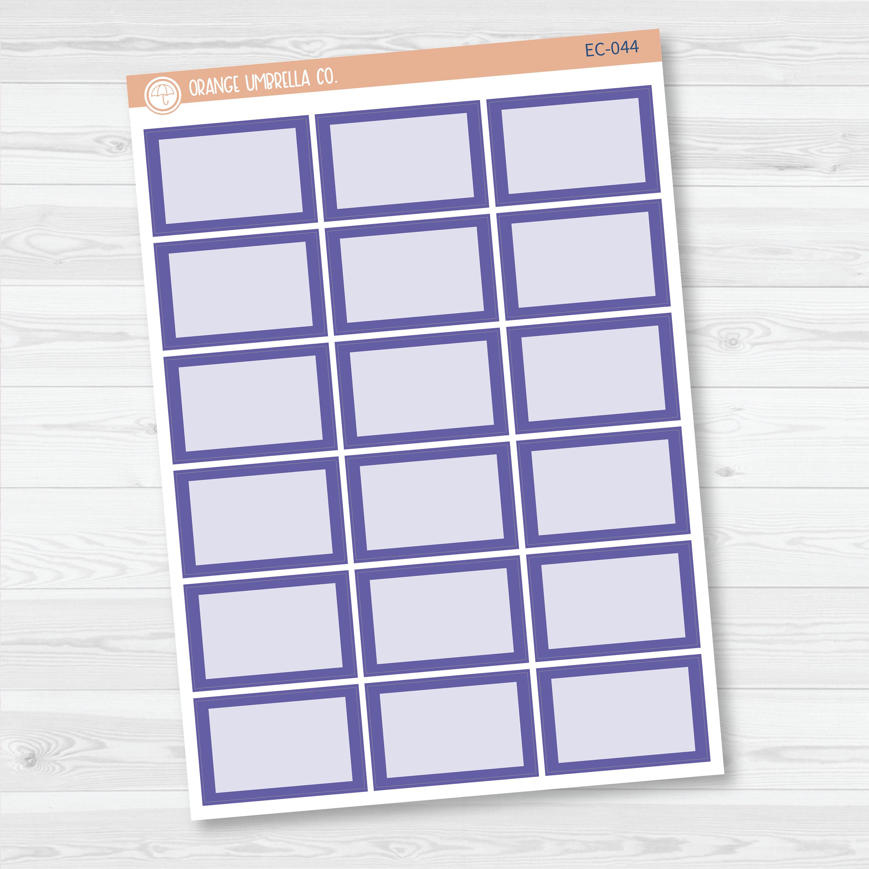 CLEARANCE | Half Box Label Planner Stickers | Erin Condren Evolve ...
