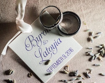 Personalized Wedding Tags, Wedding Favor Tags, Custom Favor Tags  (SQ-054)