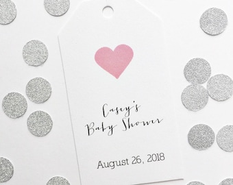 Baby Shower Tags, Customized Baby Shower Tags, Custom Favor Tags  (MLT-044)