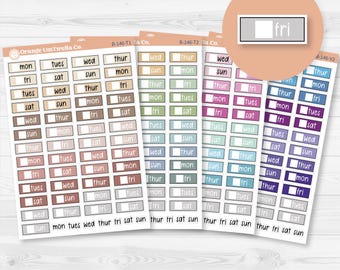 Mini Date Covers Planner Stickers | Laurel Denise Style | F17 | B-146