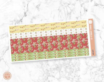 HS605 4th of July Collection Washi and Bottom Washi Planner Stickers HS605 4th of July Collection Washi and Bottom Washi Planner Stickers