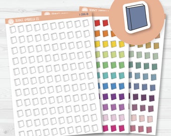 Book Reading Icon Planner Stickers | I-396
