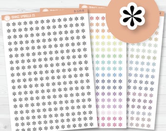 Asterisk Icon Planner Stickers and Labels | B-129