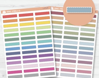 Stitched Skinny Appointment Planner Stickers | L-076
