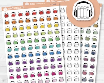 Audiobook Icon Planner Stickers | I-146