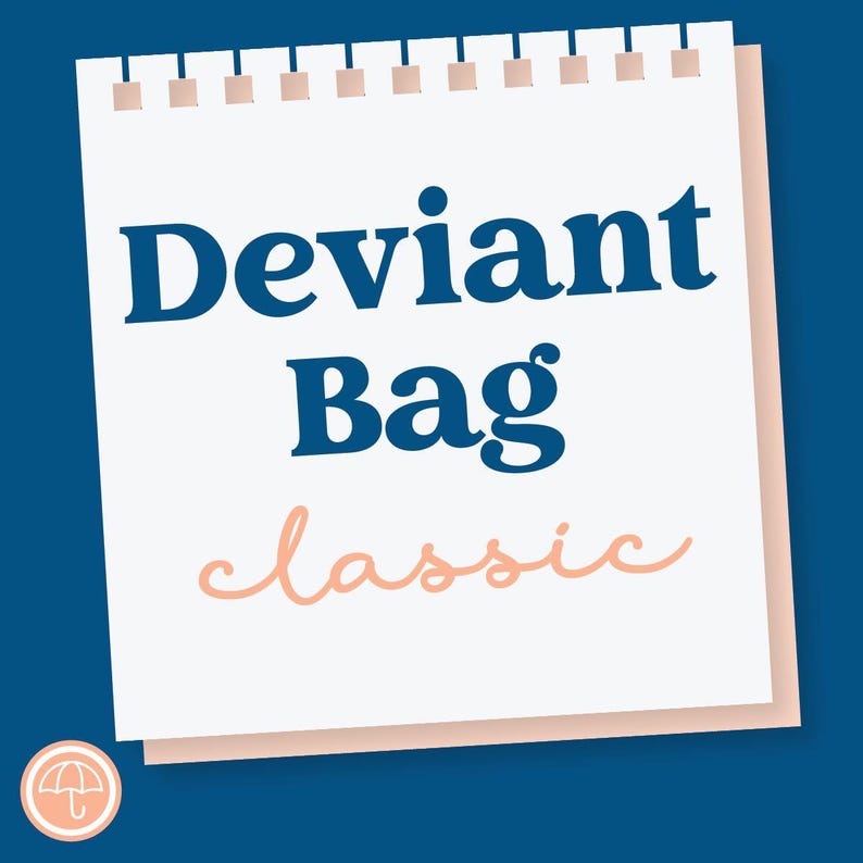 Mis-Fit Grab Bag, Deviant Planner Stickers [Orders of more than 1 pack may receive duplicates] zdjęcie 1
