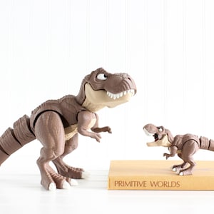 Articulated Dinosaur, 3D Print T-Rex, Tyrannosaurus Rex Figurine
