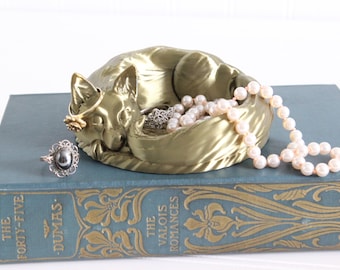Fox Jewelry Tray, Ring Dish, 3D Print