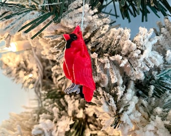 Cardinal Christmas Tree Ornament - Stocking Stuffer