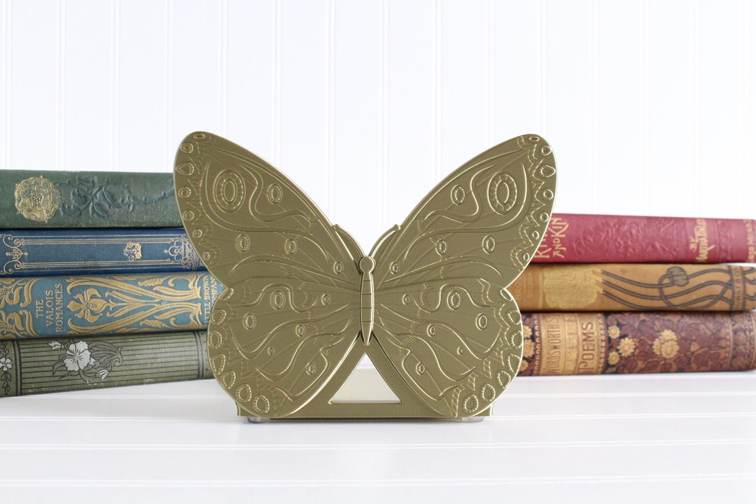 Butterfly Bookend, Butterfly Bookshelf Decor, Butterfly Gifts, Baby