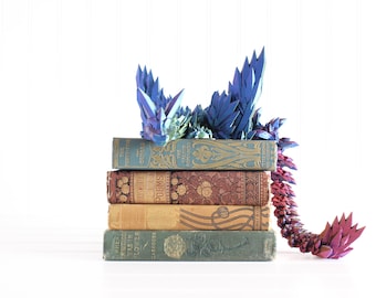 Articulated Dragon, Crystal Dragon, 3D Printed Dragon, Desk Toy