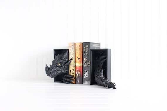 Dragon Book Nook, Fourth Wing Bookshelf Decor, Bookish, Valentine’s Day Gift