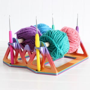 Yarn Holder, Yarn Spinner, Knitting, Crochet