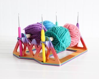 Yarn Holder, Yarn Spinner, Knitting, Crochet