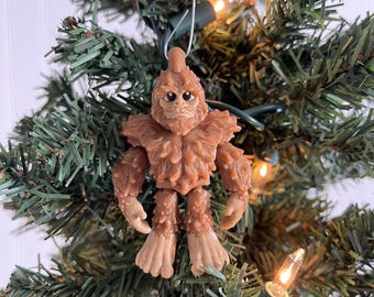 Bigfoot Christmas Tree Ornament - Stocking Stuffer