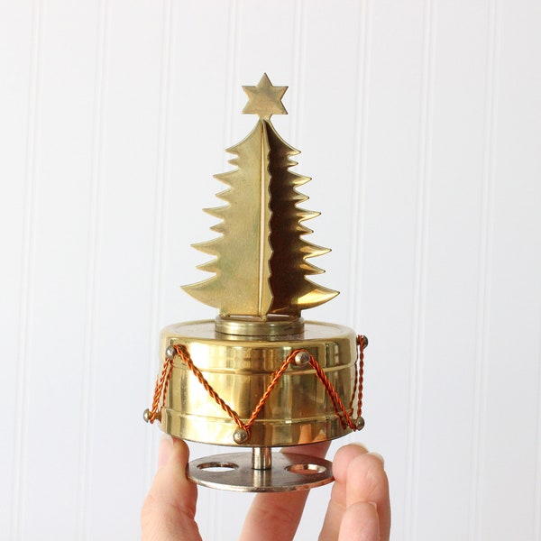 Christmas Tree Music Box Etsy