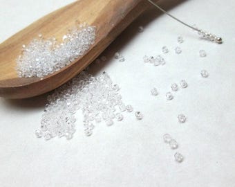 Swarovski 2.5mm Clear Crystal Bicone (25)