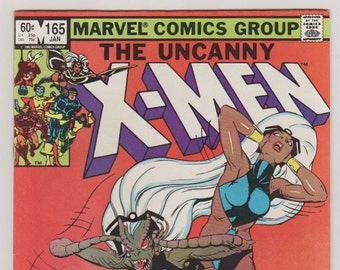 Uncanny X-Men; V1, 165, Bronze Age Comic Book.  NM (9.4). January 1983.  Marvel Comics