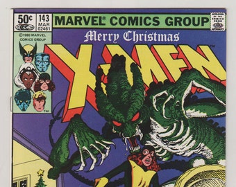 Uncanny X-Men; Vol 1, 143 Bronze Age Comic Book.  NM (9.4).  March 1981.  Marvel Comics