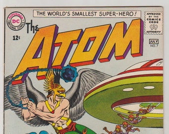 Atom; Vol 1, 7 Silver Age Comic Book.  VF- (7.5). July 1963.  DC Comics