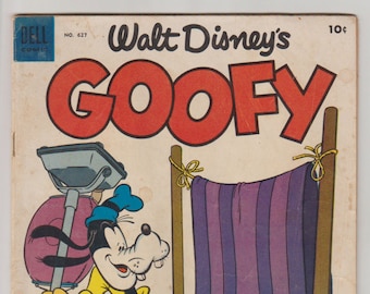 Four Color Comics: Walt Disney's Goofy; Vol 2, 627, Golden Age Comic Book. VG (4.0). 1955. Dell Comics.