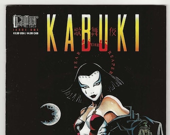 Kabuki (Fear the Reaper Act 1); Vol 1, 1, First Printing, Copper Age Comic Book. FN/VF (7.0). November 1994. Calibur Press