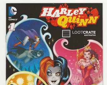 Harley Quinn: Be Careful What You Wish For; Vol 1, 1 Lootcrate Exclusive. NM (9.4). February 2016. DC Comics