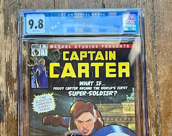 CGC 9.8 Captain Carter #1, Marvel Animation Variant