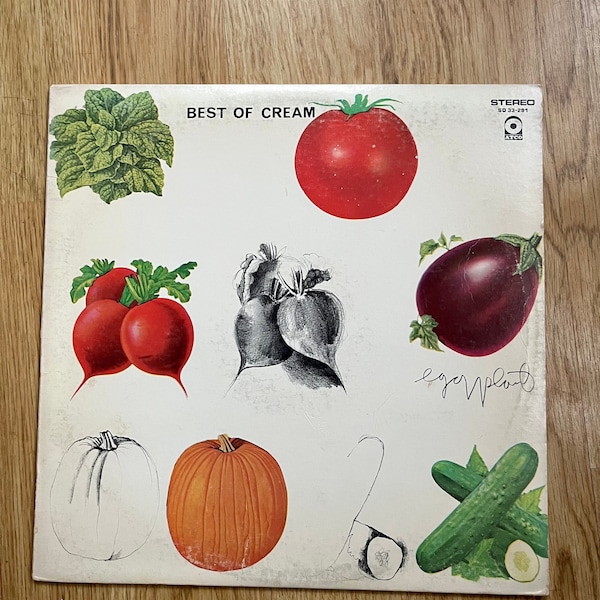 1969 The Best of Cream, Cream, Vinyl Record, SD 33-291.  VG+ Sleeve, NM Record. Atco Records