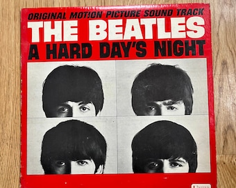 1964 A Hard Day's Night, The Beatles, Mono Vinyl Record. UAL-3366. NM- Record, VG Sleeve. Untied Artist Records
