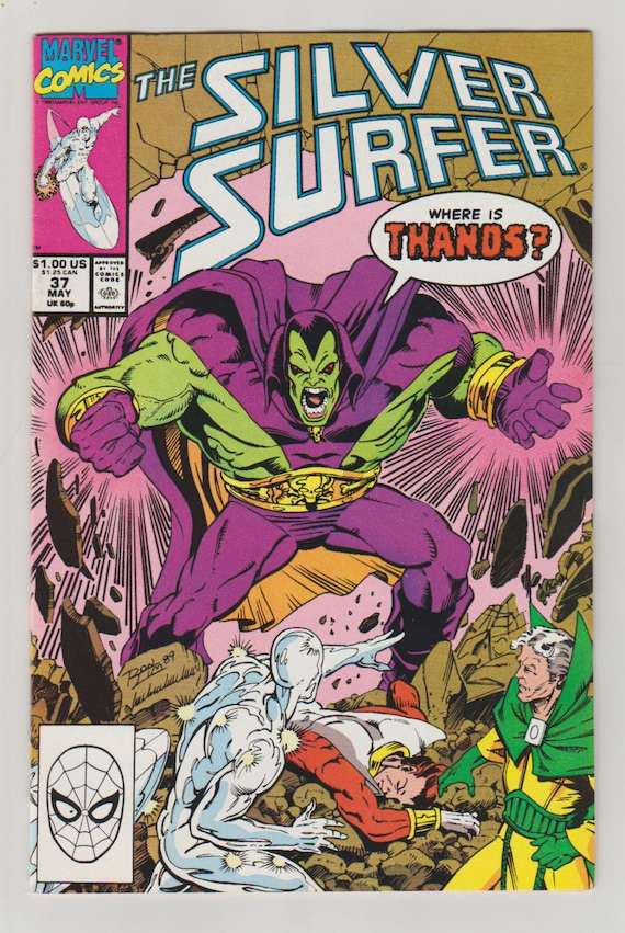 Silver Surfer Vol 3 37. Copper Age Comic Book. NM . May - Etsy Silver Surfer Vol 3 37. Copper Age Comic Book. NM . May - Etsy
