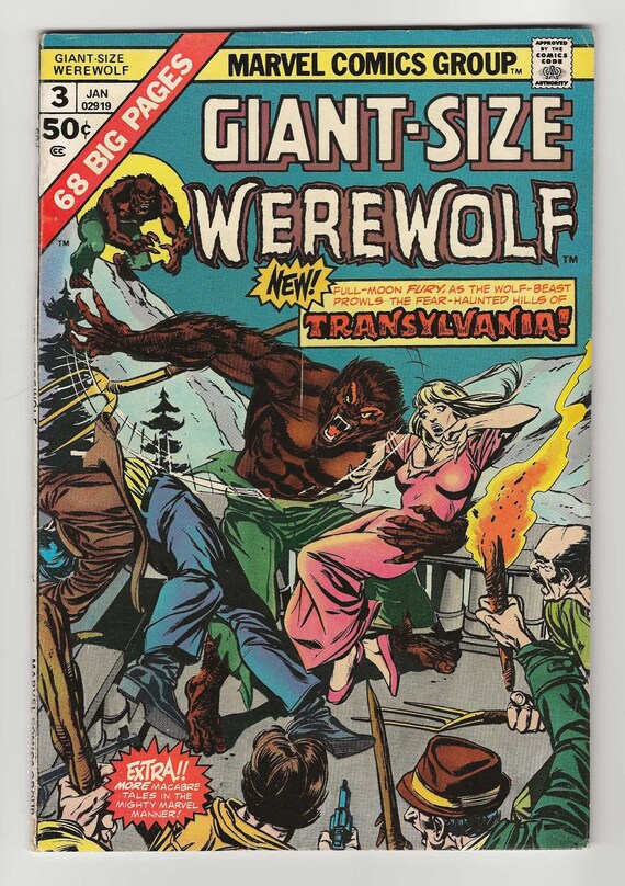 Werewolf by Night Vol 1 4  Marvel comic books, Comic books, Comics