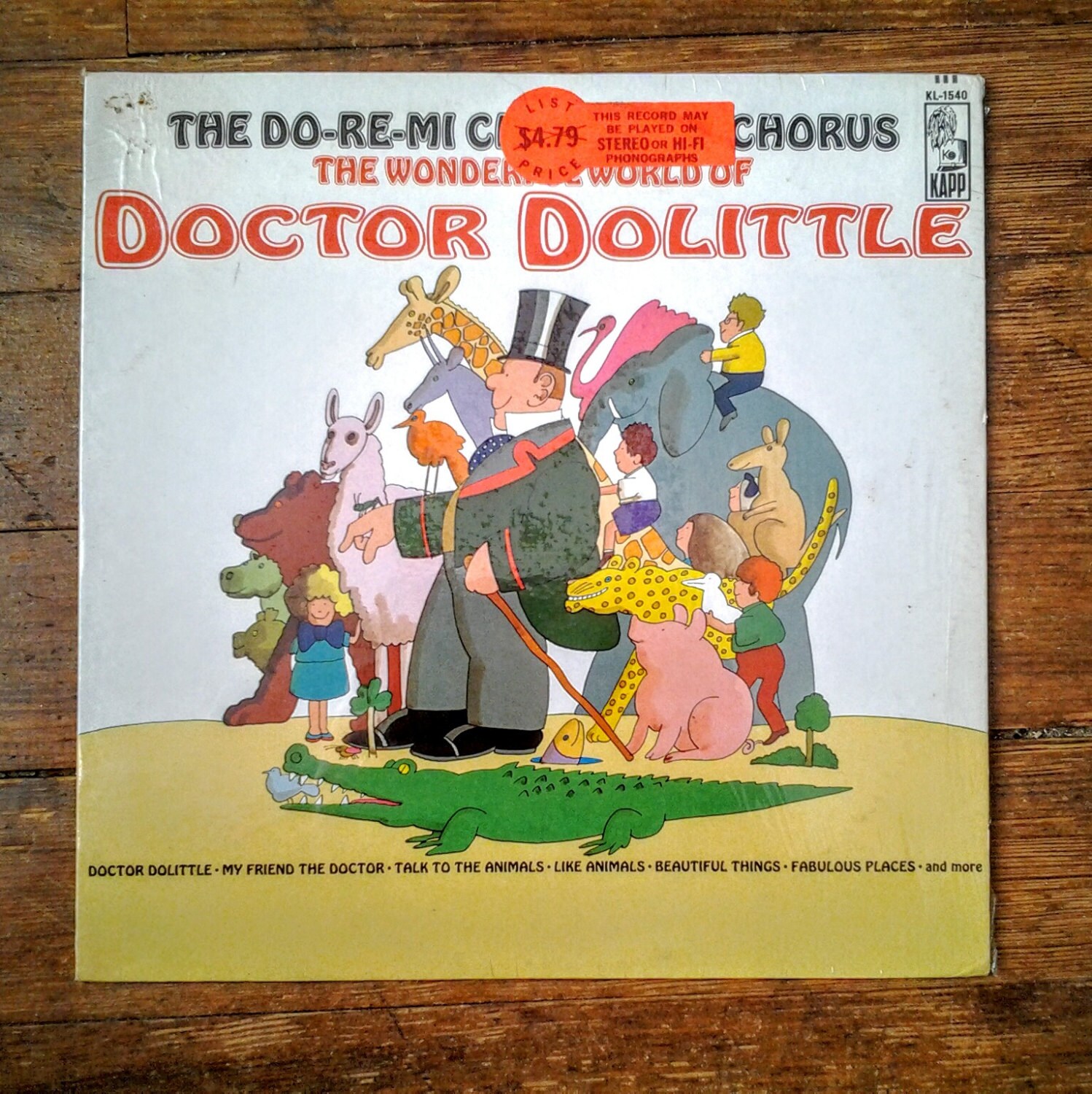 1971 the Wonderful World of Doctor Dolittle the Doremi Etsy