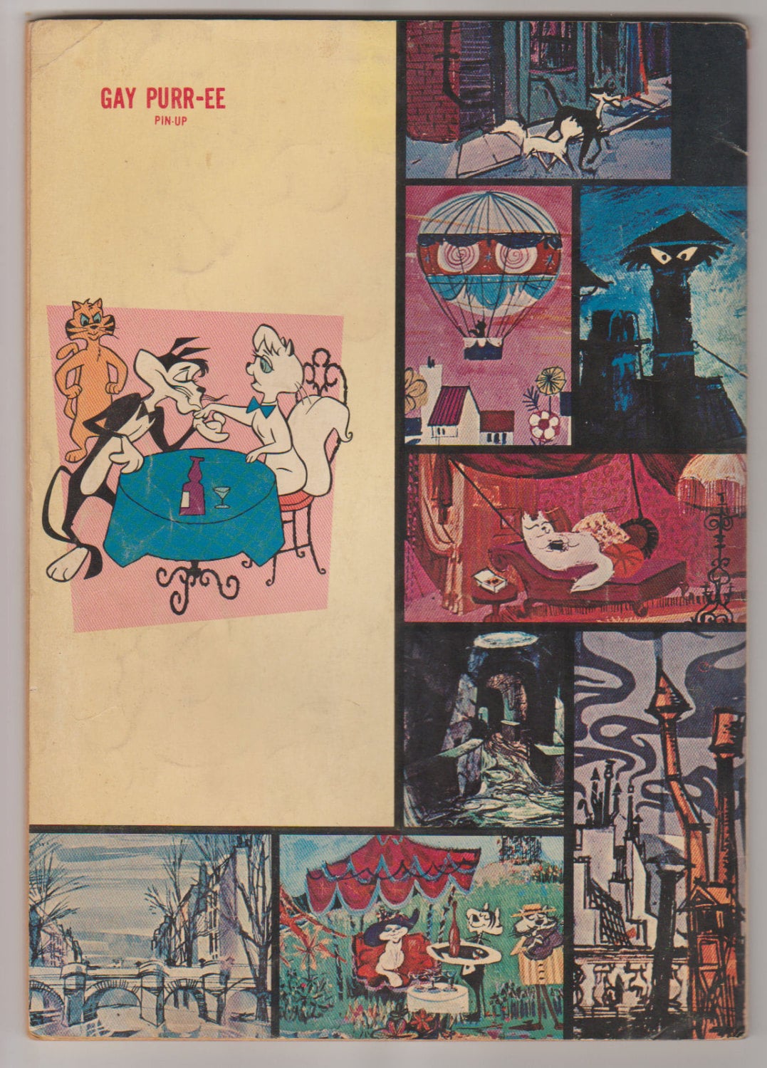 Gay Purr-ee Vol 1 1 Silver Age Comic Book. FN. 1962. Gold | Etsy