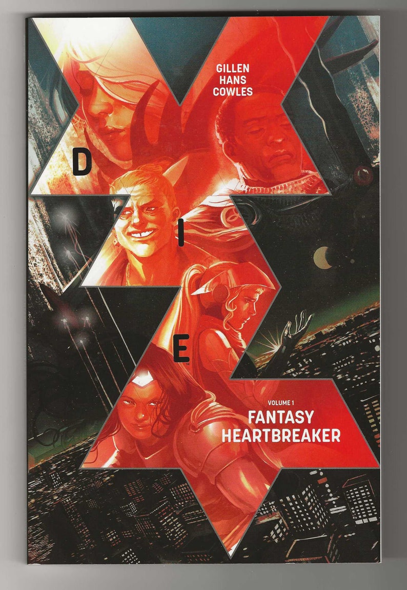 Die Vol 1, 1 through 4 First Printing Trade Paperbacks. NM 9.4. 2019. Image Comics image 2