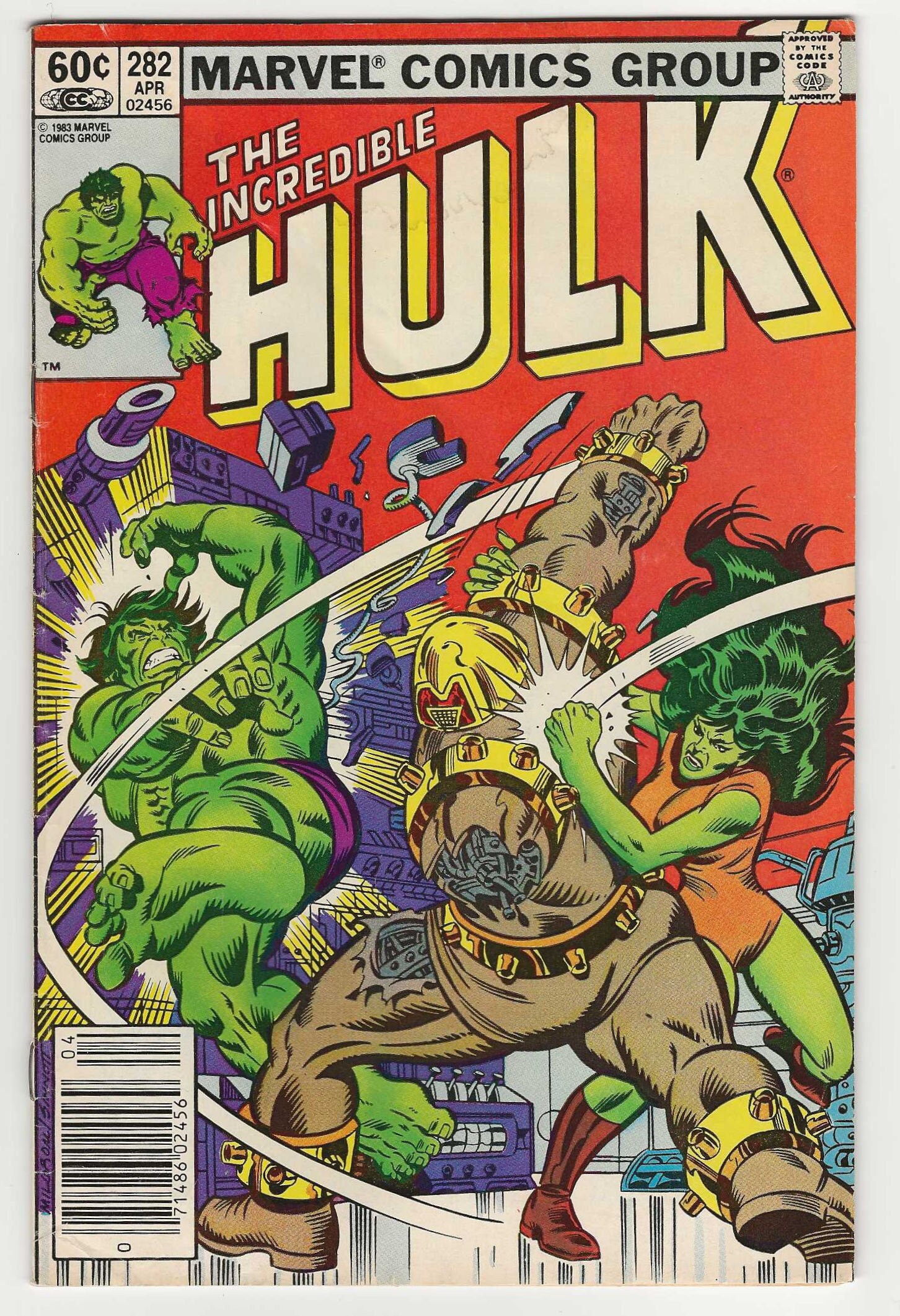 The Incredible Hulk Vol 1 282 Bronze Age Comic Book FN VF 7 0 April the-incredible-hulk-vol-1-282-bronze-age-comic-book-fn-vf-7-0-april
