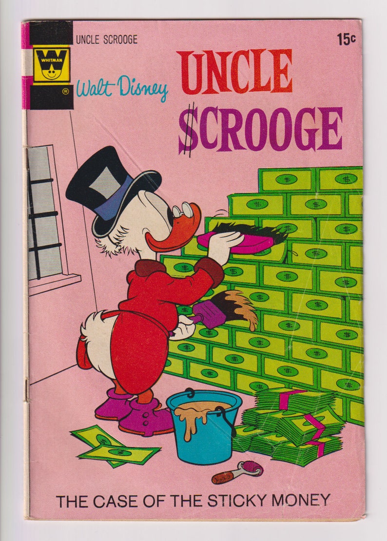 Uncle Scrooge; Vol 1, 99 Whitman Variant, Bronze Age Comic Book. VG (4.0). June 1972. Gold Key Comics