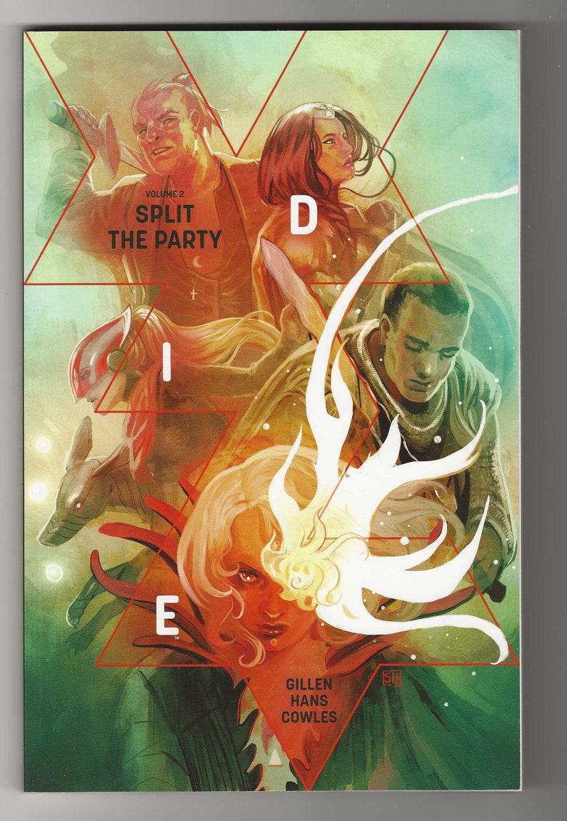 Die Vol 1, 1 through 4 First Printing Trade Paperbacks. NM 9.4. 2019. Image Comics image 4