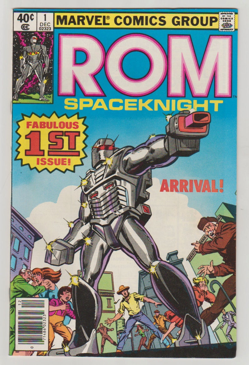 ROM, Vol 1, 1, Bronze Age Comic Book. VF/NM 9.0. December 1979. Marvel Comics. image 1