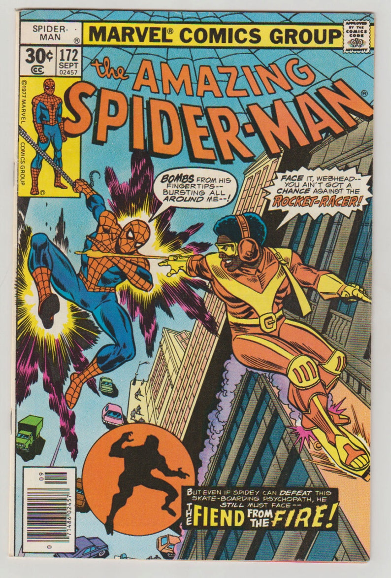 Amazing SpiderMan Vol 1 172 Bronze Age Comic Book. VF Etsy