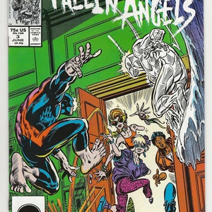 Fallen Angels Vol 1, 1 though 8, Full Limited Series Copper Age Comic Book Lot. NM 9.4. 1986 1987. Marvel Comics image 4