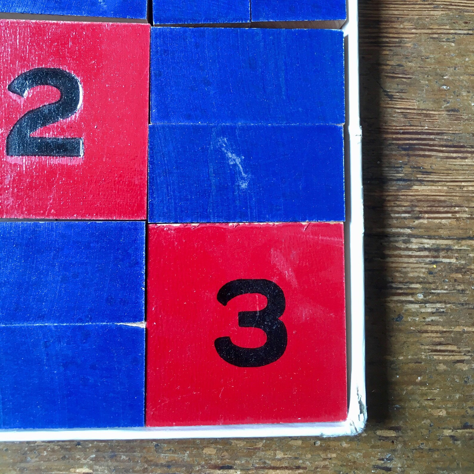 1927 Wooden Sliding Block Puzzle / Game. Complete with Etsy