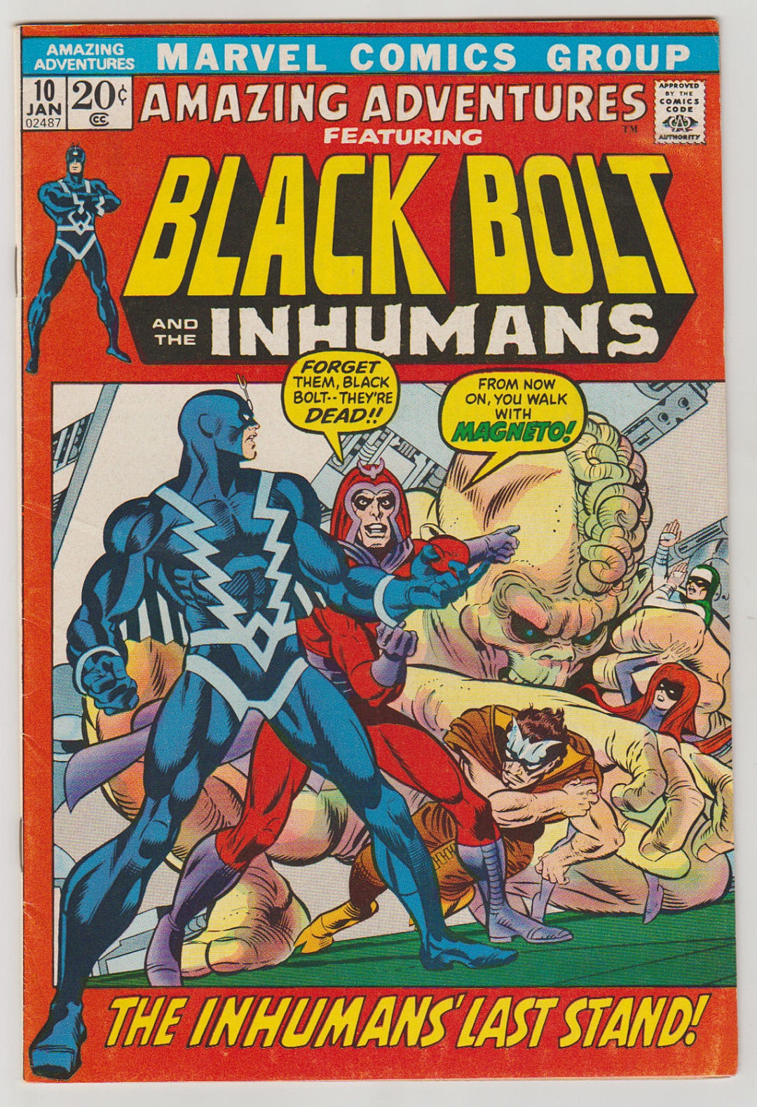 Amazing Adventures (featuring Black Bolt and the Inhumans); Vol 2