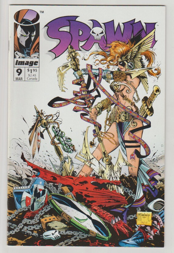 Spawn Vol 1 9 Modern Age Comic Book Nm 9 2 March Etsy