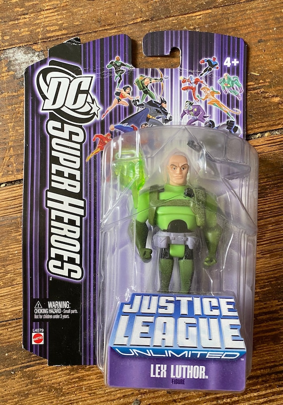 Lex Luthor Action Figure: 2007 Justice League Unlimited, Carded - Etsy