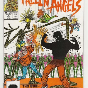 Fallen Angels Vol 1, 1 though 8, Full Limited Series Copper Age Comic Book Lot. NM 9.4. 1986 1987. Marvel Comics image 6