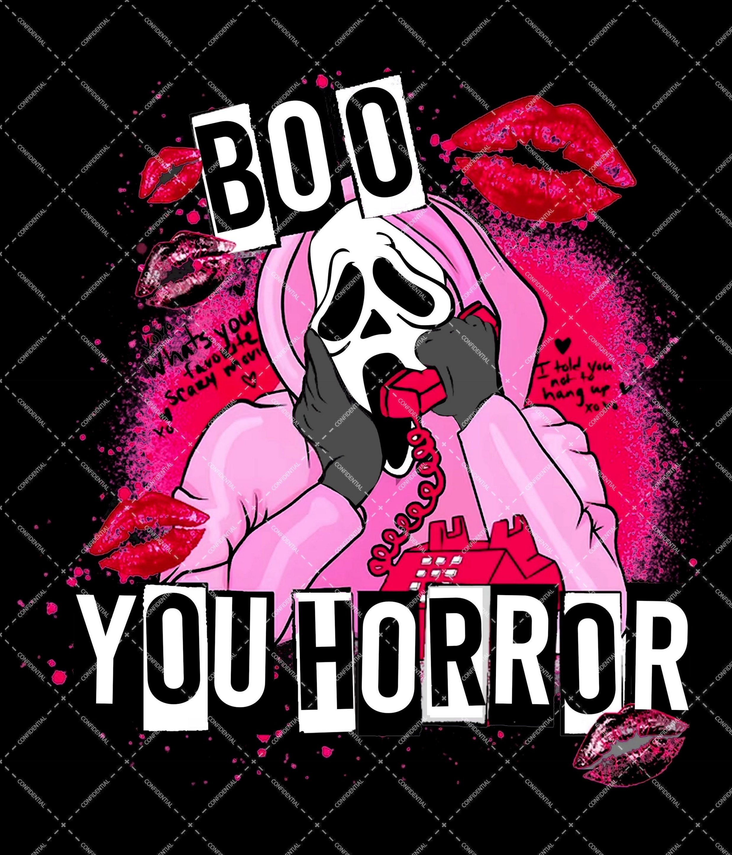 What s Your Favorite Scary Movie Pink Ghost Face You Horror Cute