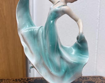 1930s Art Deco Dancing Lady Marked “Foreign 8456”