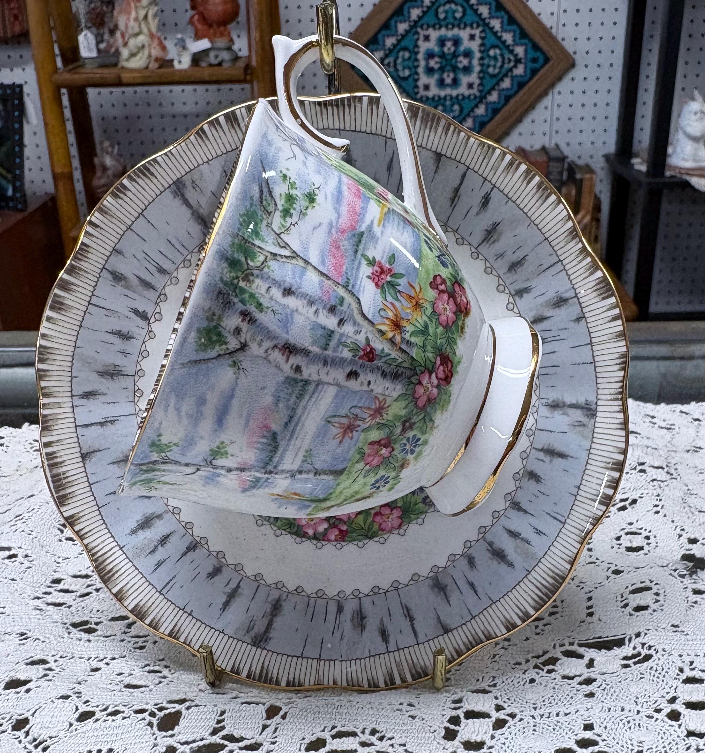 Royal Albert Silver Birch - Etsy