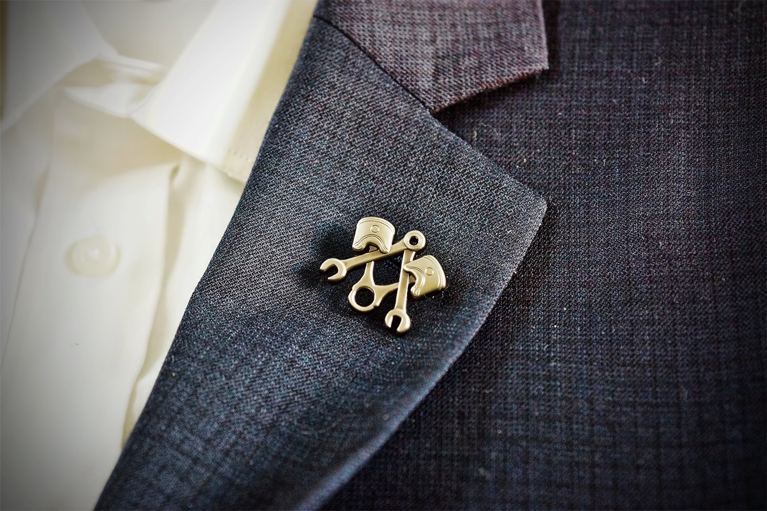 Square & Compass Micro Lapel Pin 